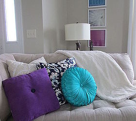 diy envelope throw pillow covers, crafts, home decor, living room ideas, reupholster