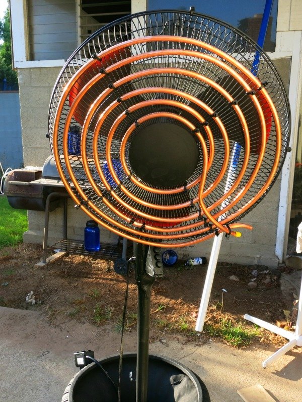diy air conditioning fan, diy, hvac, repurposing upcycling