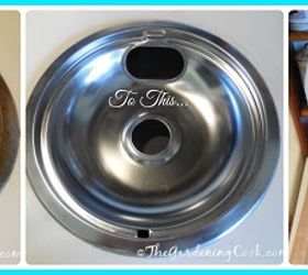 find out how i easily got these burner drip trays super clean, cleaning tips