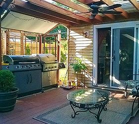 indoor to outdoor ceiling fan, decks, diy, outdoor living