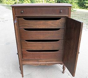 antique chest of drawers gets a milk paint makeover, chalk paint, painted furniture