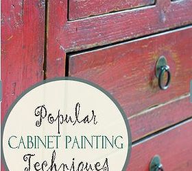 popular cabinet painting techniques, kitchen cabinets, painting