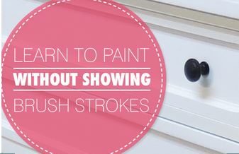 how to paint furniture without showing brush strokes, painted furniture