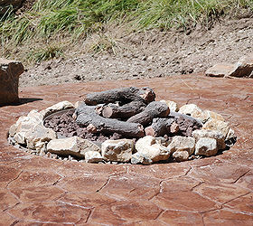 inspirational in ground fire pits, landscape, outdoor living