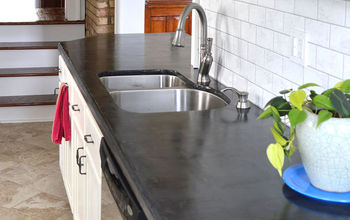 Easy DIY Concrete Counters: The Missing Link.