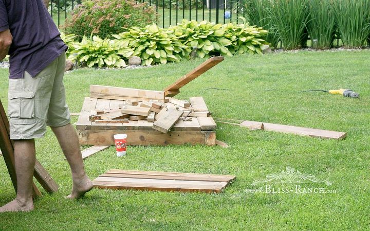 mud pie station, diy, gardening, outdoor furniture, outdoor living, repurposing upcycling, woodworking projects