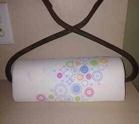 paper towel holder, cleaning tips, repurposing upcycling, Paper towel