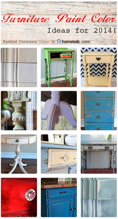furniture paint color ideas for 2014, painted furniture