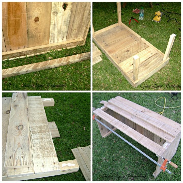 a toybox made from pallet wood, diy, pallet, repurposing upcycling, storage ideas, woodworking projects