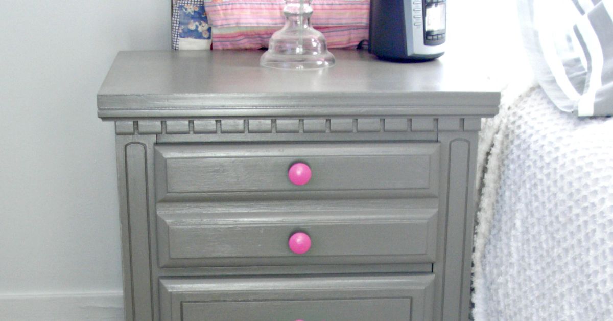 Trash To Treasure Nightstand Redo Hometalk