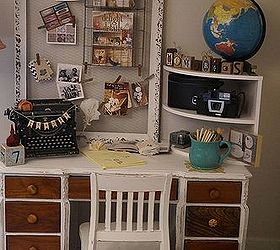 my creative space, craft rooms, home decor, shelving ideas