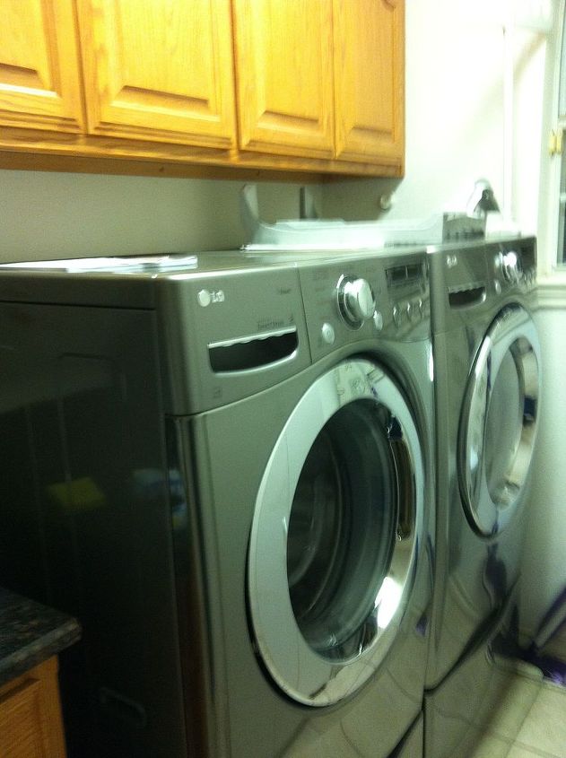 making cabinets deeper, Same with the laundry room the new washer and dryer are huge compared to the old ones