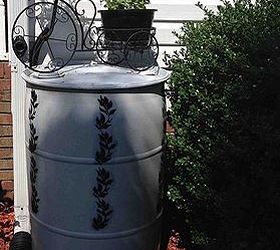rain barrel, gardening, go green, It was full after the first rain we had after setting it up