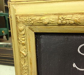 painted frames, chalk paint, chalkboard paint, crafts, repurposing upcycling