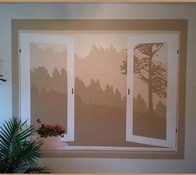 spare room to garden room, gardening, home decor, painting, wall decor