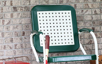 Painting A Vintage Motel Chair
