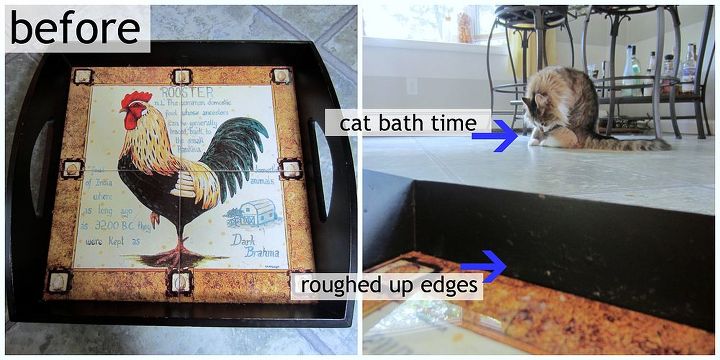 serving tray seinfeld upcycle diy, crafts, repurposing upcycling
