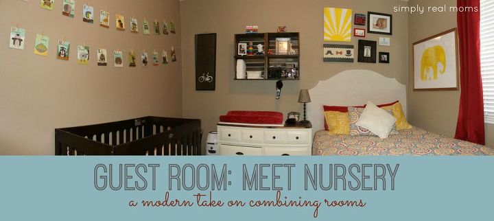 combine um quarto de hspedes e um quarto infantil moderno