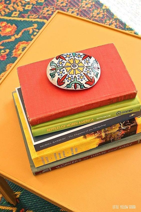 stones painted moroccan craft, crafts, by Little Yellow Couch