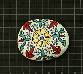 stones painted moroccan craft, crafts