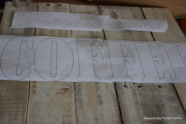 sign hand lettering how to, crafts, how to, repurposing upcycling, woodworking projects