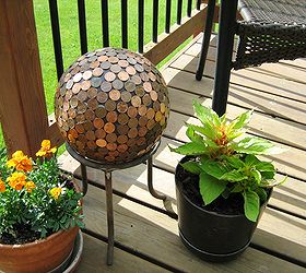 How to Make a Penny Ball for Your Garden