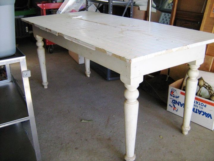 table farm remake upcycle, diy, home decor, painted furniture