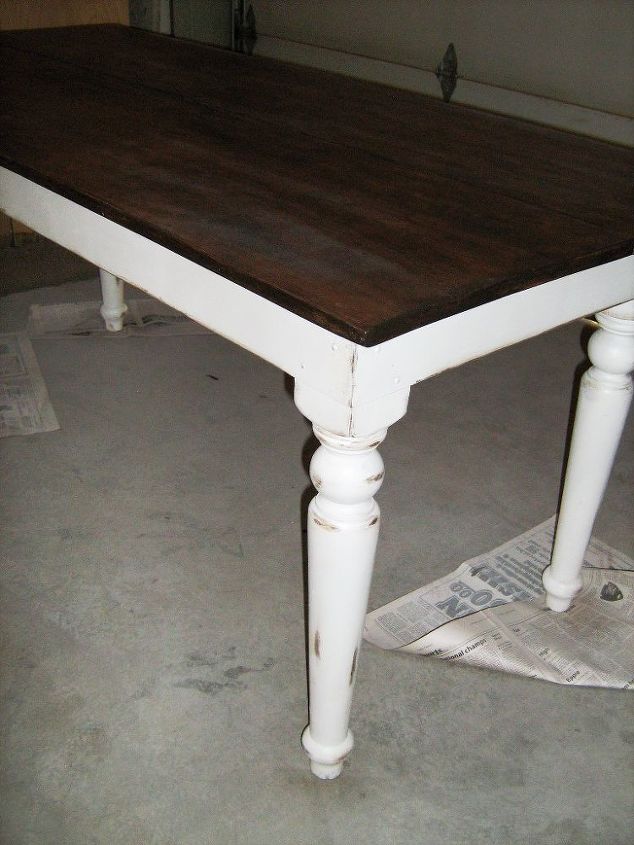 table farm remake upcycle, diy, home decor, painted furniture