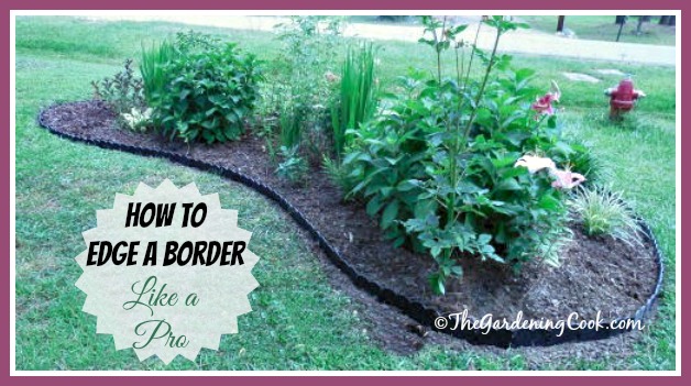 how to edge like a pro with plastic edging strips, gardening, how to, landscape