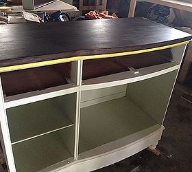 dresser wine bar tutorial, how to, painted furniture, repurposing upcycling