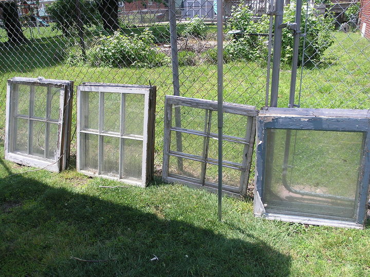 greenhouse upcycle window frames salvage, diy, gardening, repurposing upcycling, windows