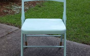 Metal Chairs Before and After