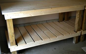 Quick and Easy DIY Potting Bench