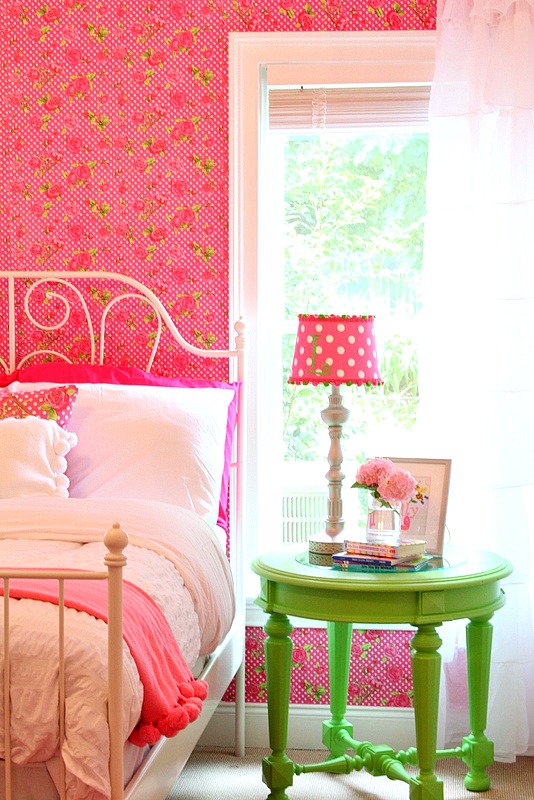 wall paper tips girls room, bedroom ideas, how to, wall decor