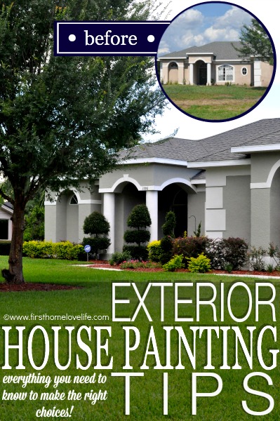 consejos para pintar el exterior de la casa