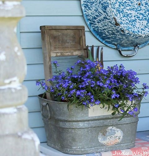 Wash Tub Planter Hometalk