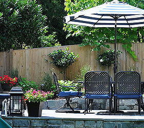 backyard patio redo, gardening, lighting, outdoor living, patio