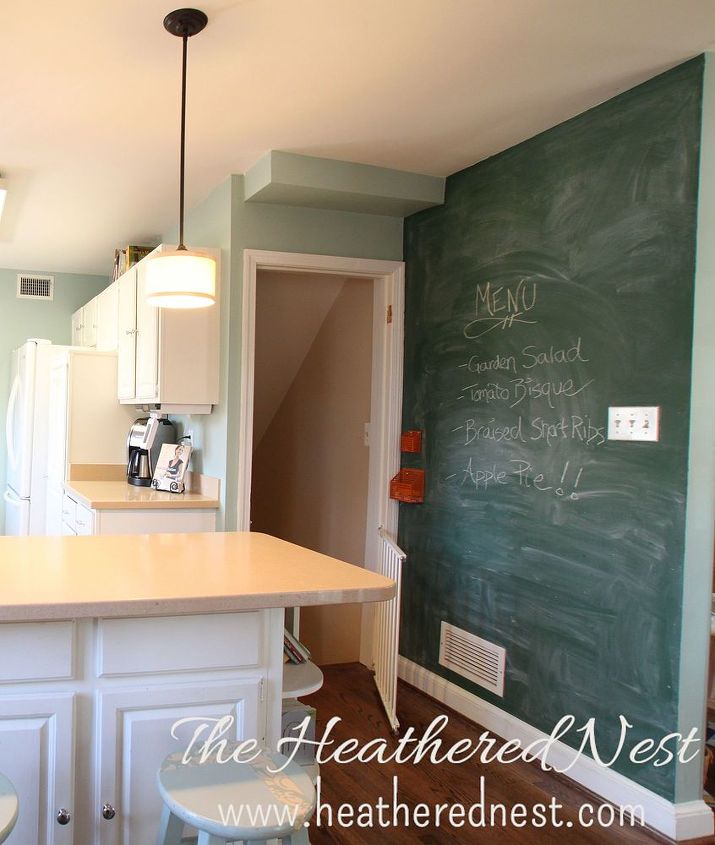 Paint Your Walls With Chalkboard Hometalk Chalkboard Walls Paint Basement Ideas Painting Wall Decor