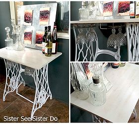 wine bar wintage upcycle, home decor, outdoor living, painted furniture
