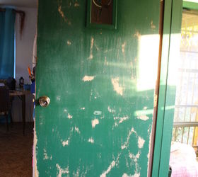 how much do i need to sand this door before painting