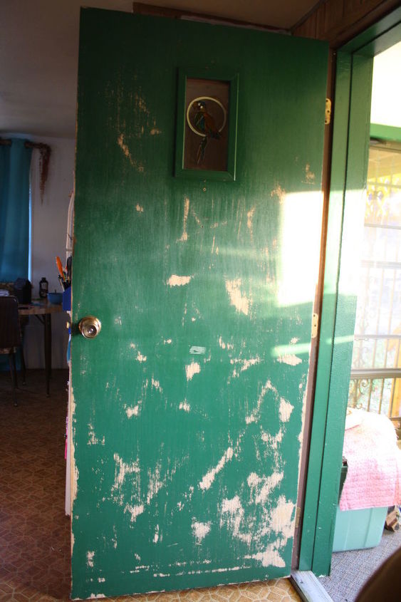 how much do i need to sand this door before painting