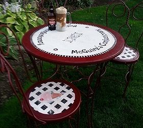 soda fountain parlor reclaimed antique, outdoor furniture, painted furniture