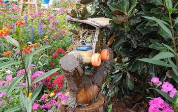 DIY Fairy Garden House Ideas From Tinkerbell's Garden at Disney World