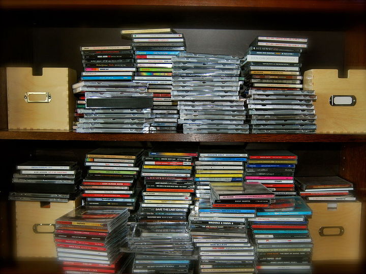 voc ainda tem sua coleo de cds aqui est uma soluo de armazenamento simplificada