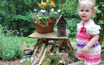 Making a Fairy Home From an Old Stump