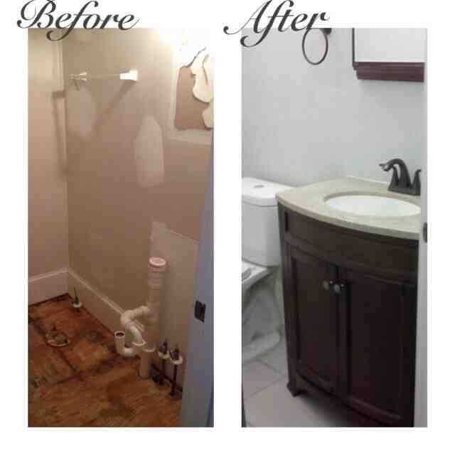 check out one of our latest renovations, bathroom ideas, home improvement, kitchen design, Monroe Drive Apartment Renovation