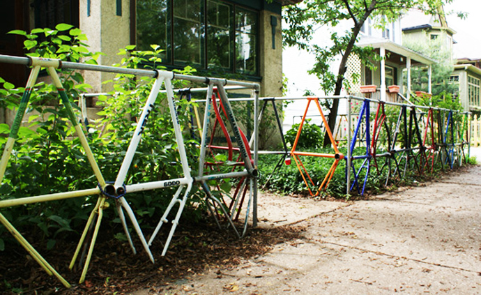 bicycle upcycle decor, gardening, repurposing upcycling