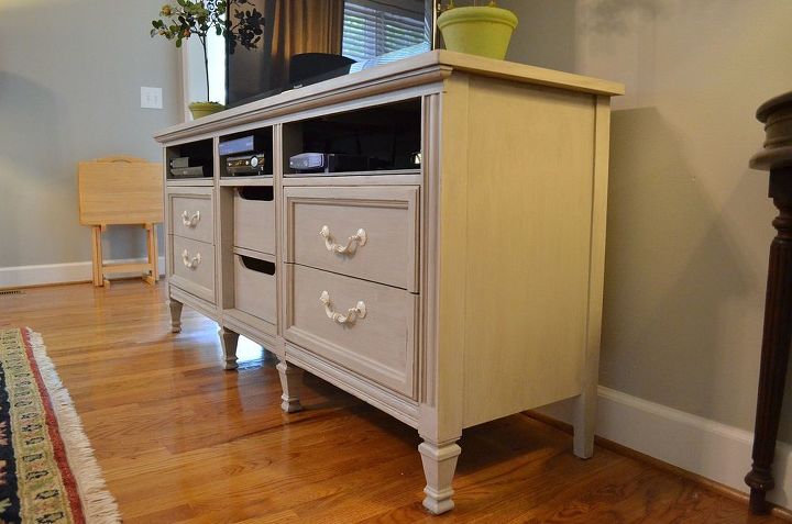 tv stand dresser upcycle redo, diy, home decor, painted furniture