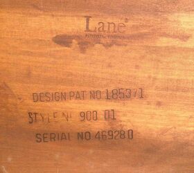 lane chest serial numbers