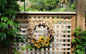 DIY Summer Burlap Wreath